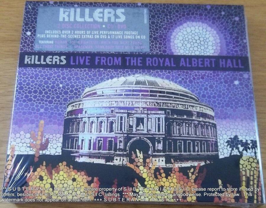 THE KILLERS Live From The Royal Albert Hall CD+DVD EUROPE 0602527177403
