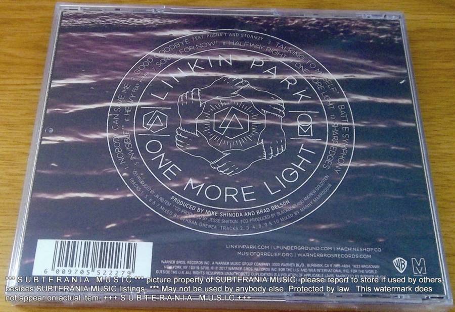 LINKIN PARK One More Light SOUTH AFRICA Cat# WBCD 2375