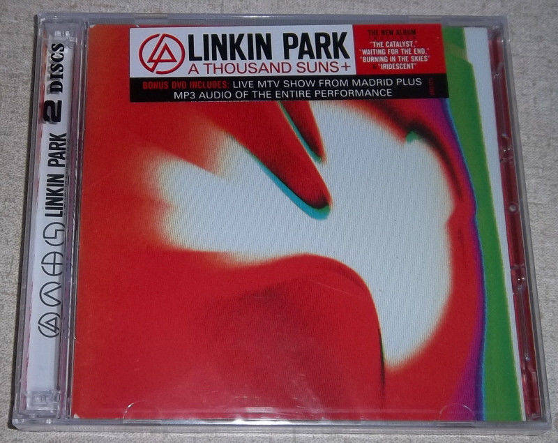 LINKIN PARK A Thousand Suns CD + DVD SOUTH AFRICA Cat# WBCD 2274