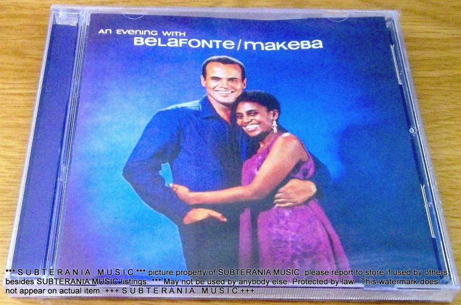 MIRIAM MAKEBA An Evening With Harry Belafonte & Miriam Makeba Cat# SIYCD003