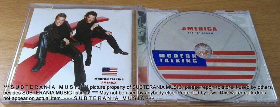 MODERN TALKING America The 10th Album SOUTH AFRICA CDARI(WF)1353