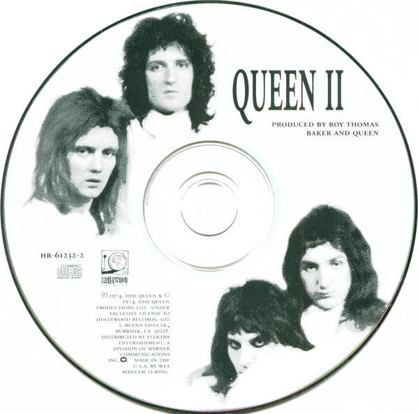 QUEEN II 1991 20th anniversary American Issue Cat# DARCD 3112