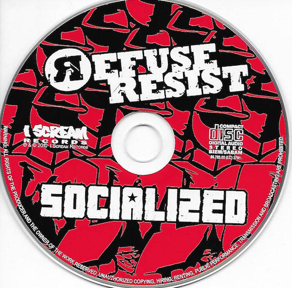 REFUSE RESIST Socialized CD