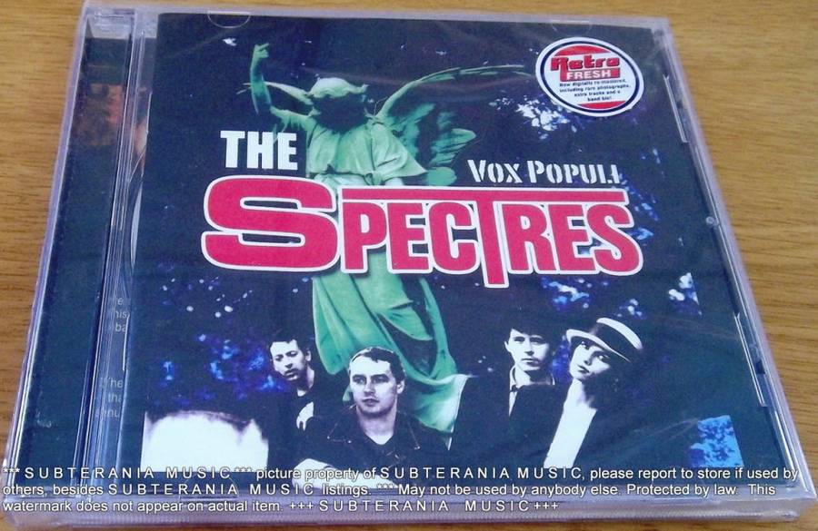 THE SPECTRES Vox Populi Best of The Spectres SOUTH AFRICA Cat# FRESHCD 141