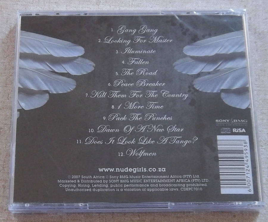 SPRINGBOK NUDE GIRLS Peace Breaker CD