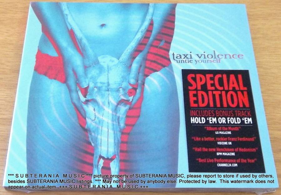 TAXI VIOLENCE Untie Yourself Special Edition Digipak SOUTH AFRICA