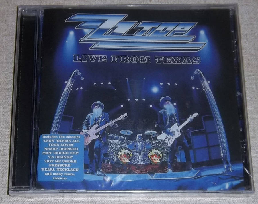 ZZ TOP Live in Texas SOUTH AFRICA Cat EAGCD 393 [EX]