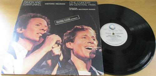 SIMON AND GARFUNKEL The Concert in Central Park 2xLP VINYL LP Record includes booklet