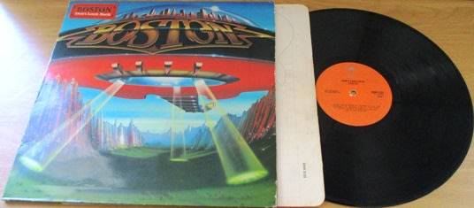 BOSTON Don't Look Back VINYL LP Record
