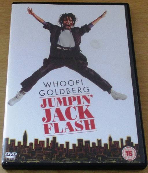 CULT FILM: Jumpin` Jack Flash DVD [DVD BOX 6] Whoopi Goldberg