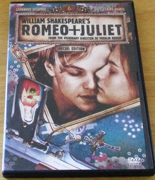 CULT FILM: William Shakespeare,s Romeo + Juliet DVD [DVD BOX 8] Leonardo Dicario