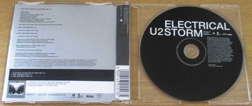 U2 Electrical Storm South African Issue CD Single MAXCD 407
