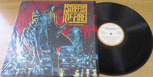 STREETS OF FIRE A Rock and Roll Fable O.S.T. LP VINYL RECORD