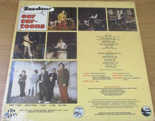 SNEAKERS Ear Cartoons LP VINYL RECORD