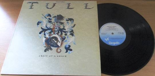 JETHRO TULL Crest of a Knave 1987 South African Pressing LP VINYL RECORD