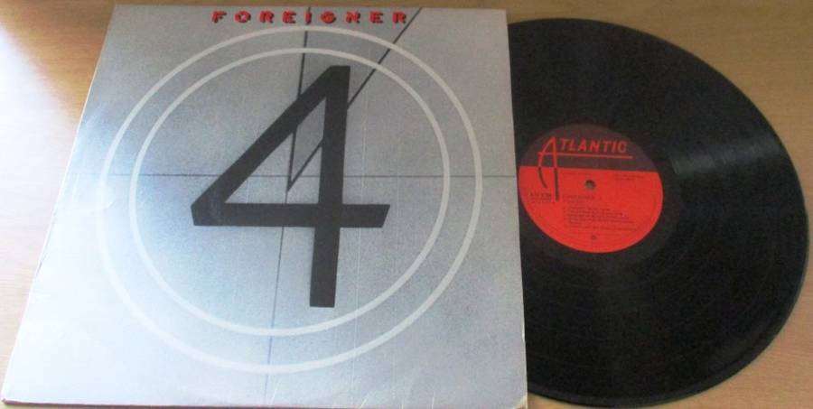 FOREIGNER 4 VINYL LP Record