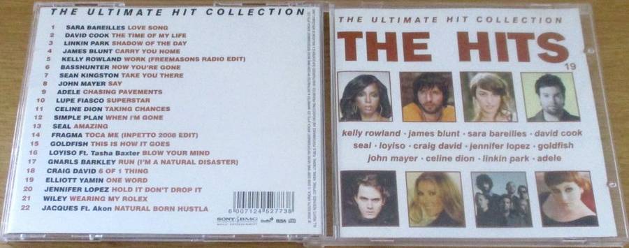 Various THE HITS 19 CD  [Shelf Z Box 12]