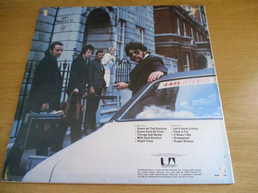 DOCTOR FEEL GOOD Private Practice VINYL LP RECORD