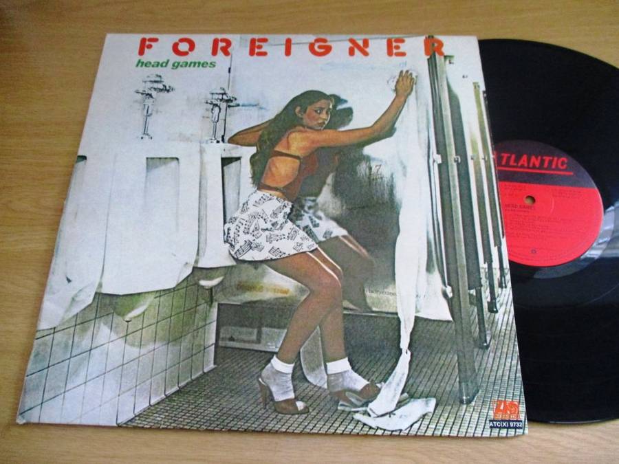 FOREIGNER Head Games VINYL LP RECORD