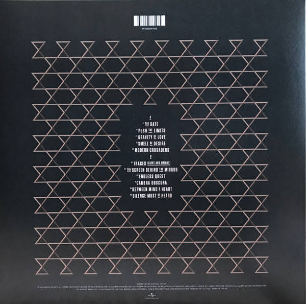 ENIGMA The Screen Behind The Mirror Ltd Edition TRANSLUCENT ORANGE VINYL