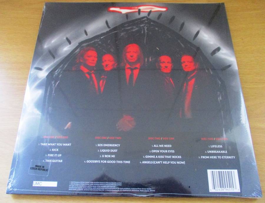 DEF LEPPARD Diamond Star Halos Ltd Edition RED / YELLOW 2XLP VINYL LP RECORD