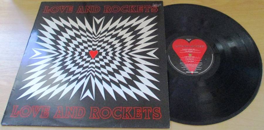 LOVE AND ROCKETS Love and Rockets 1989 UK Pressing LP VINYL RECORD