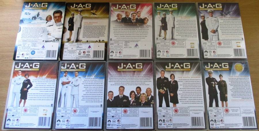JAG The Complete Series Seasons 1-10 BOX SET [DVD BOX 3]