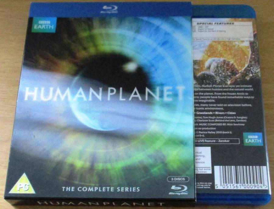 THE HUMAN PLANET The Complete Series BLU RAY BOX SET [BLU RAY SHELF]