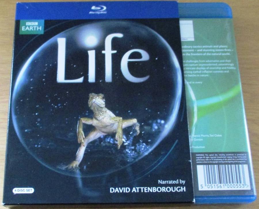 LIFE BBC Earth narrated by David Attenborough BLU RAY BOX SET [BLU RAY SHELF]