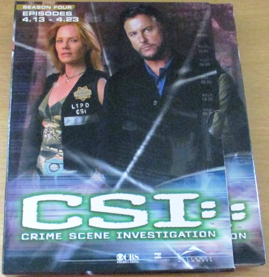 CSI: Crime Scene Investigation Season 4 Episodes 4.13 - 4.23 [SHELF D1]