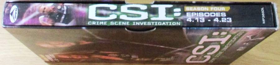 CSI: Crime Scene Investigation Season 4 Episodes 4.13 - 4.23 [SHELF D1]