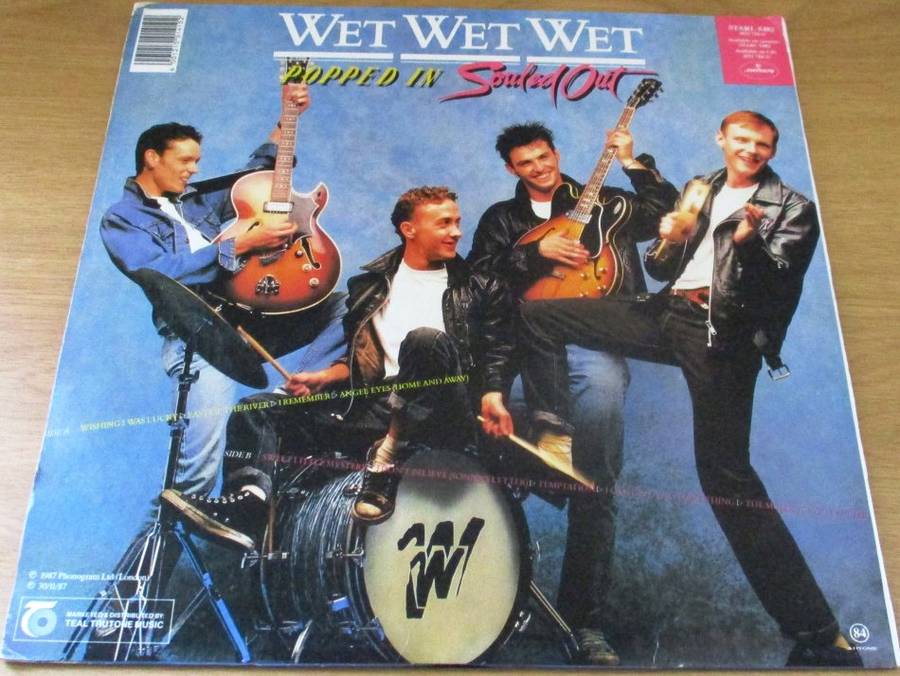 WET WET WET Popped In Souled Out South African Pressing VINYL LP RECORD