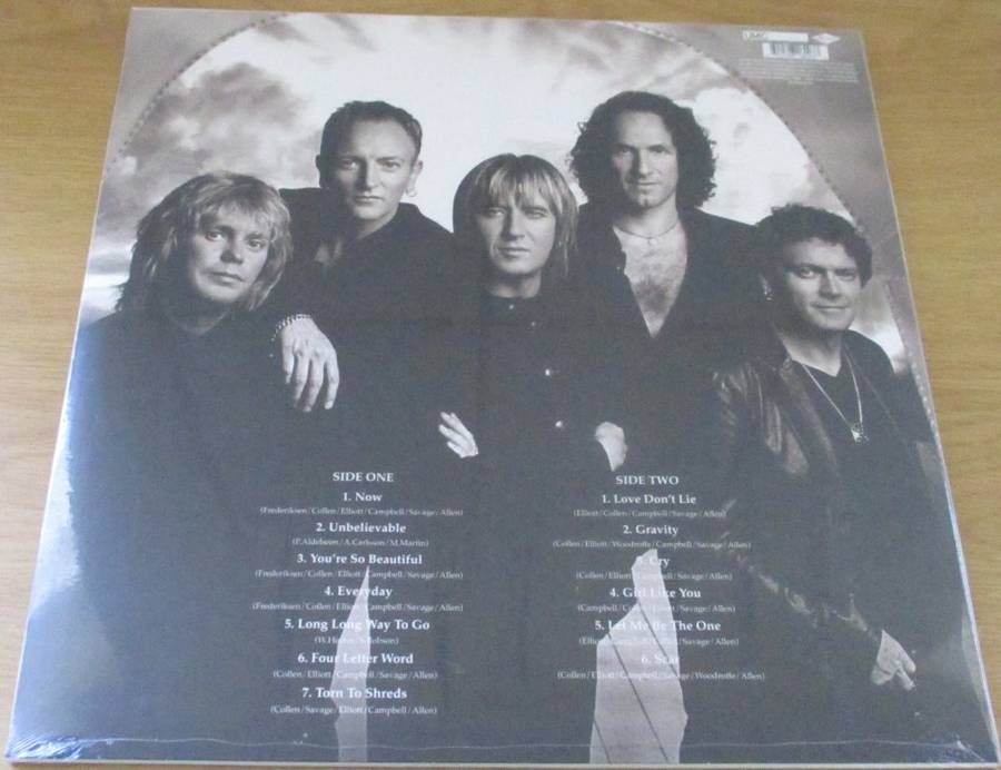 DEF LEPPARD X 2021 European Pressing VINYL RECORD