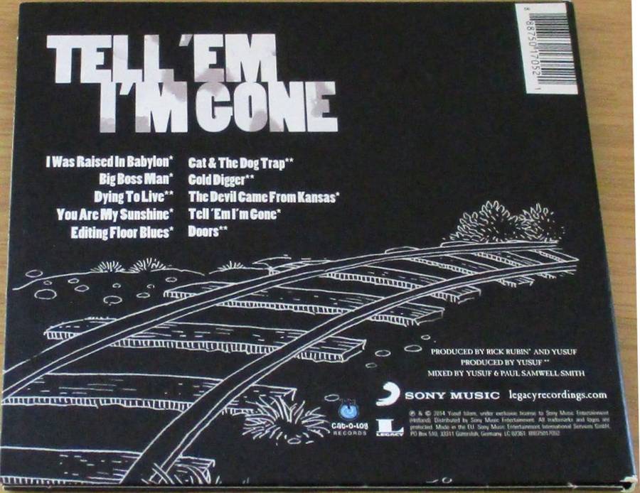 YUSUF Tell 'Em I'm Gone CD [msr]