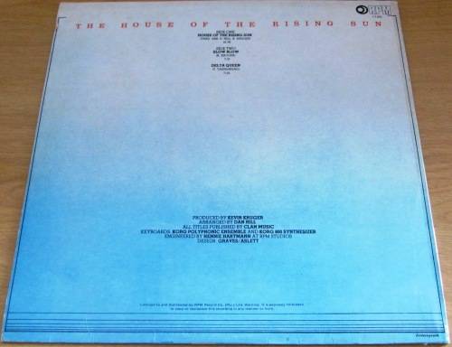 HOT R.S. The House of the Rising Sun LP VINYL RECORD