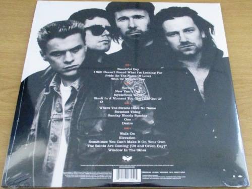 U2 18 Singles 2xLP VINYL RECORD