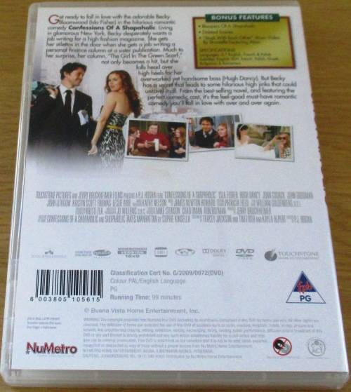 CULT FILM: CONFESSIONS OF A SHOPAHOLIC [DVD BOX 1]