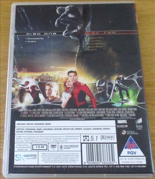 SPIDER-MAN 3 [DVD BOX 3]