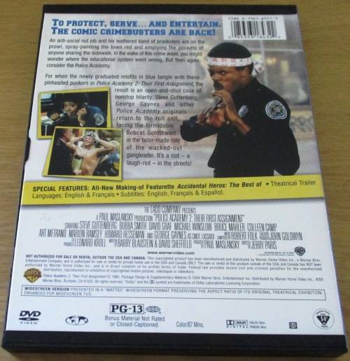 CULT FILM: POLICE ACADEMY 2 [BOX H1]