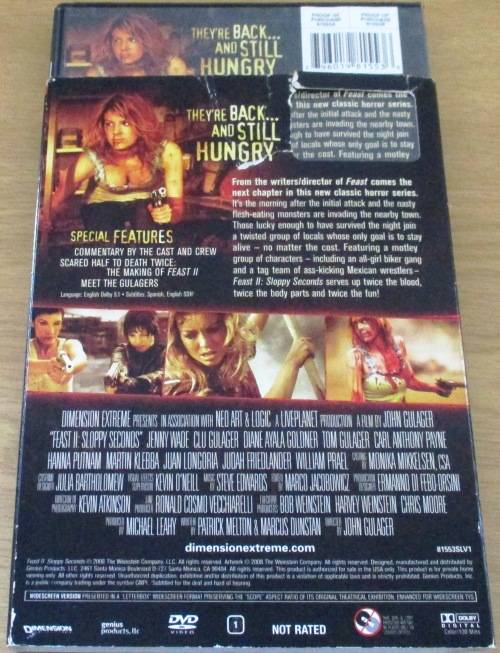 CULT FILM: FEAST II DVD [BOX H1]