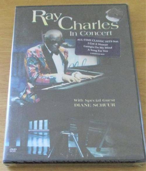 RAY CHARLES IN CONCERT DVD [Shelf H]