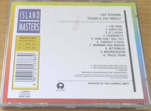 CAT STEVENS Teaser & the Firecat CD