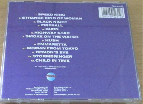 DEEP PURPLE The Best Of CD