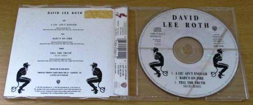 DAVID LEE ROTH A Lil` Ain`t Enough CD Single