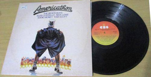 AMERICATHON O.S.T. LP VINYL RECORD Includes Beach Boys, Elvis Costello, Nick Lowe, Tom Scott