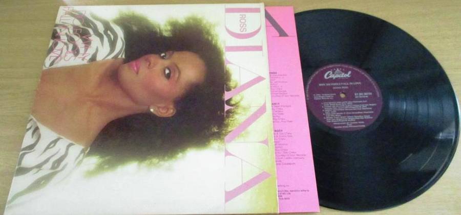 DIANA ROSS Why do Fools Fall in Love? LP VINYL RECORD