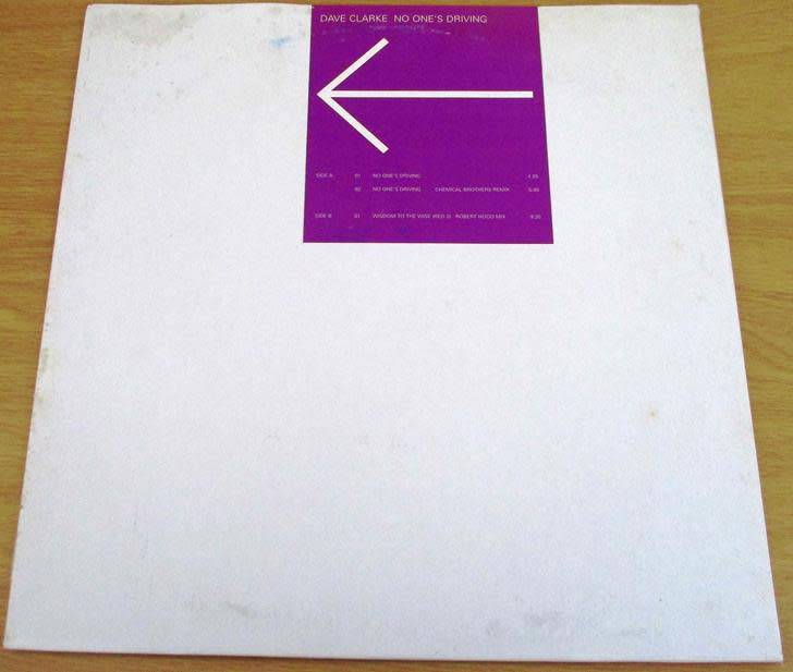 12` Maxi Dance Single: DAVE CLARKE No One`s Driving 3 track 12` VINYL RECORD [TECHNO]