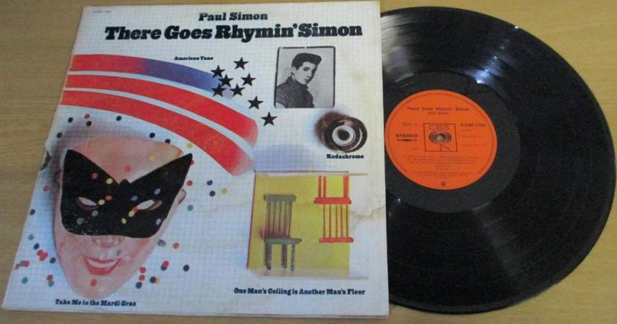 PAUL SIMON There Goes Rhymin` Simon LP VINYL RECORD