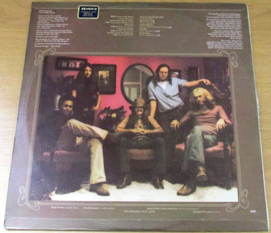 THE DOOBIE BROTHERS Toulouse Street LP VINYL RECORD