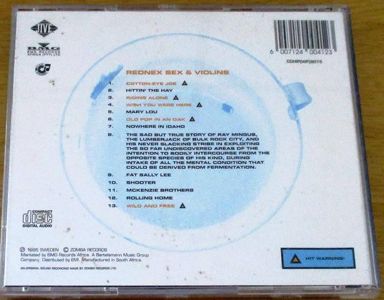 REDNEX Sex & Violins CD [Shelf G6]